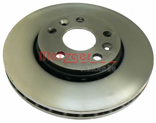 Metzger 6110003 Front brake disc ventilated 6110003