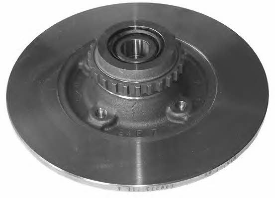 Metzger 6110004 Rear brake disc, non-ventilated 6110004