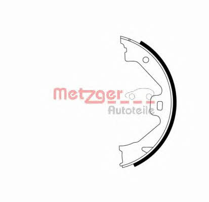 Metzger MG 969 Parking brake shoes MG969