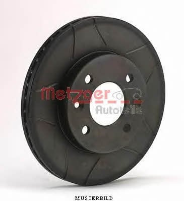 Metzger X14699 Rear brake disc, non-ventilated X14699