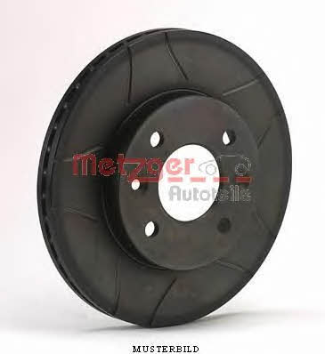 Metzger X25046 Front brake disc ventilated X25046