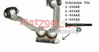 Metzger 55002118 Hobs, kit 55002118