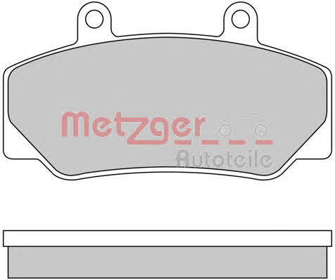 Metzger 1170094 Brake Pad Set, disc brake 1170094