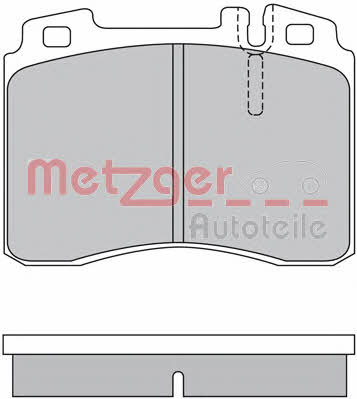 Metzger 1170347 Brake Pad Set, disc brake 1170347