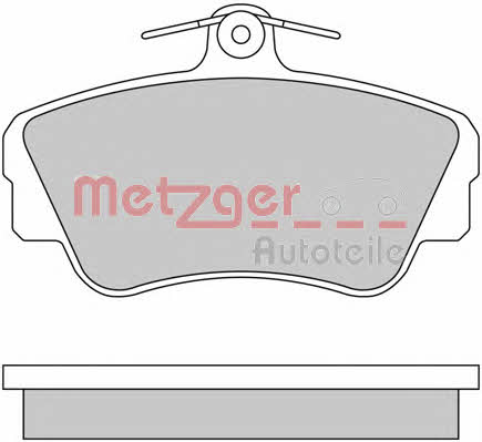 Metzger 1170627 Brake Pad Set, disc brake 1170627