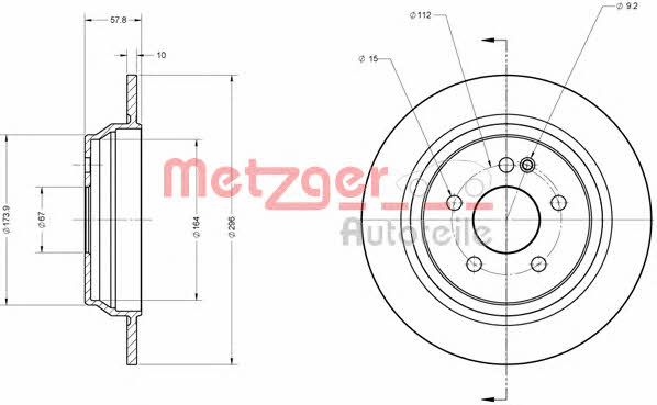 Buy Metzger 6110126 at a low price in United Arab Emirates!