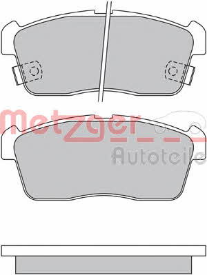 Metzger 1170197 Brake Pad Set, disc brake 1170197