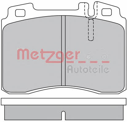 Metzger 1170374 Brake Pad Set, disc brake 1170374
