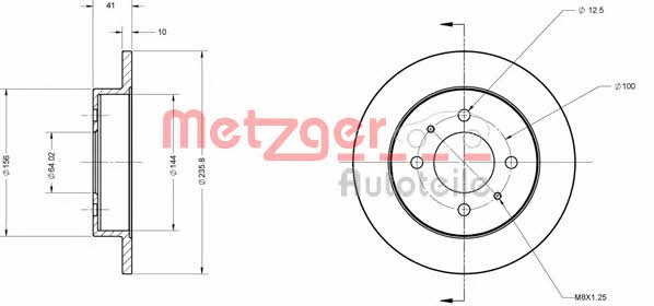 Buy Metzger 6110509 at a low price in United Arab Emirates!