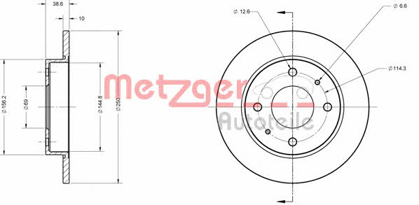 Buy Metzger 6110123 at a low price in United Arab Emirates!