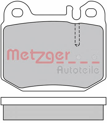 Metzger 1170157 Brake Pad Set, disc brake 1170157