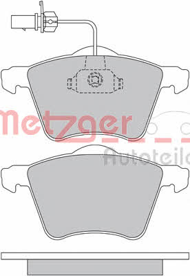 Metzger 1170261 Brake Pad Set, disc brake 1170261