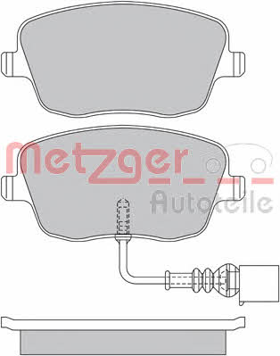 Metzger 1170246 Brake Pad Set, disc brake 1170246