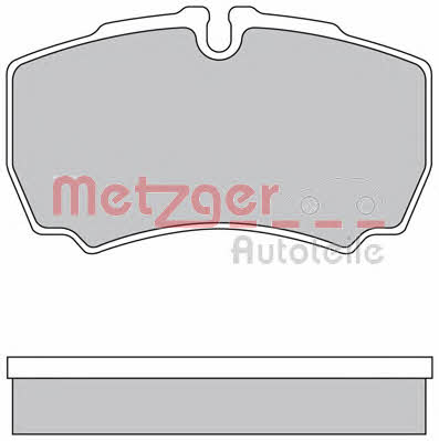 Metzger 1170226 Brake Pad Set, disc brake 1170226