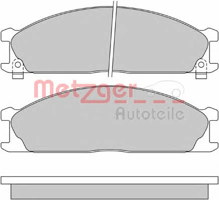 Metzger 1170488 Brake Pad Set, disc brake 1170488