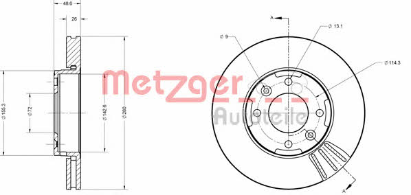 Buy Metzger 6110636 at a low price in United Arab Emirates!