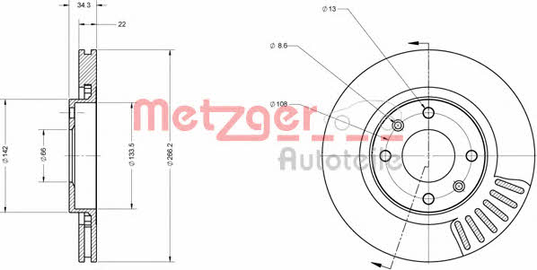 Buy Metzger 6110023 at a low price in United Arab Emirates!