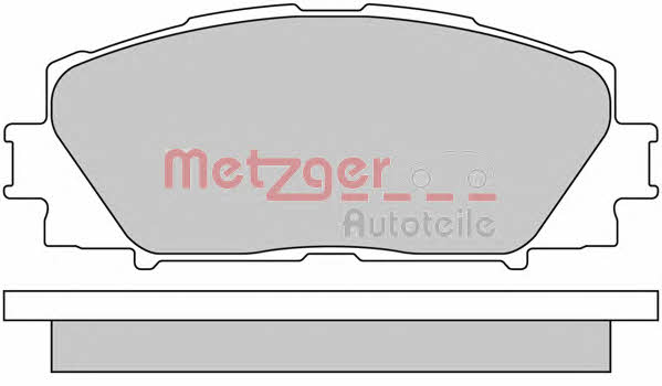 Metzger 1170618 Brake Pad Set, disc brake 1170618