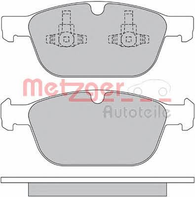 Metzger 1170229 Brake Pad Set, disc brake 1170229