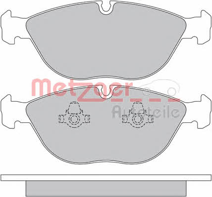 Metzger 1170454 Brake Pad Set, disc brake 1170454