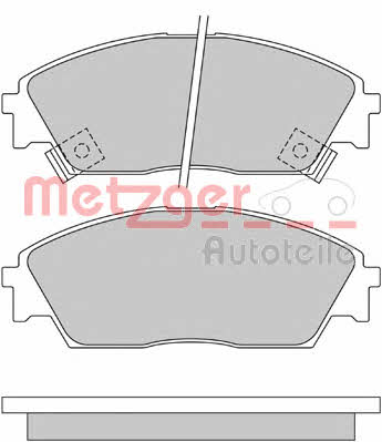 Metzger 1170486 Brake Pad Set, disc brake 1170486