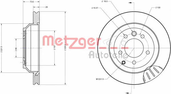 Buy Metzger 6110434 at a low price in United Arab Emirates!