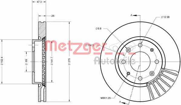 Buy Metzger 6110467 at a low price in United Arab Emirates!