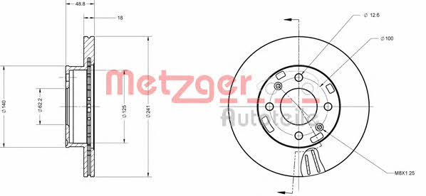Buy Metzger 6110160 at a low price in United Arab Emirates!