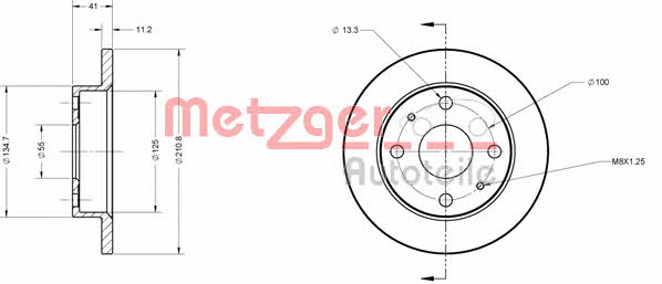Buy Metzger 6110214 at a low price in United Arab Emirates!