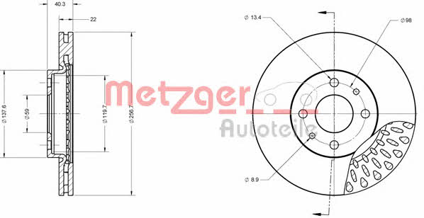 Buy Metzger 6110216 at a low price in United Arab Emirates!
