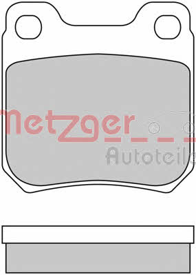 Metzger 1170034 Brake Pad Set, disc brake 1170034