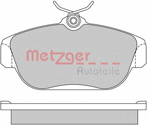 Metzger 1170018 Brake Pad Set, disc brake 1170018