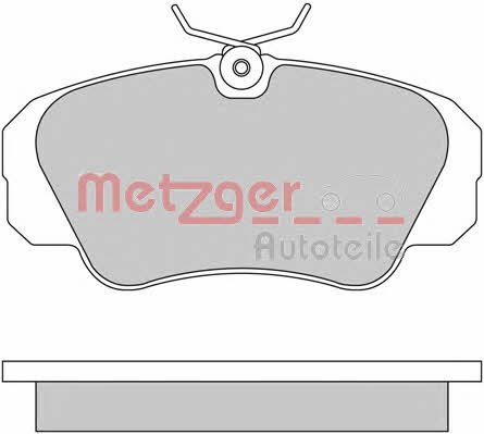 Metzger 1170245 Brake Pad Set, disc brake 1170245