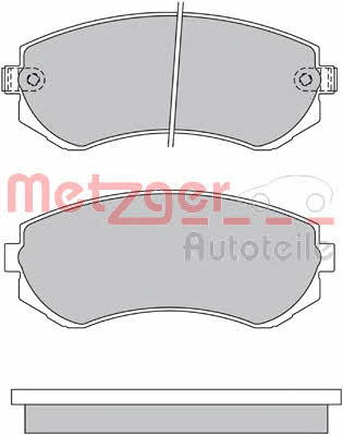 Metzger 1170317 Brake Pad Set, disc brake 1170317