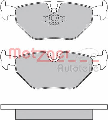 Metzger 1170371 Brake Pad Set, disc brake 1170371