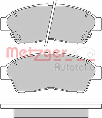 Metzger 1170209 Brake Pad Set, disc brake 1170209