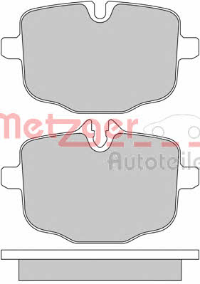 Metzger 1170565 Brake Pad Set, disc brake 1170565