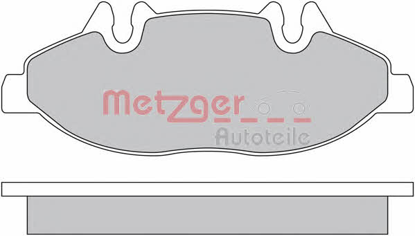 Metzger 1170145 Brake Pad Set, disc brake 1170145