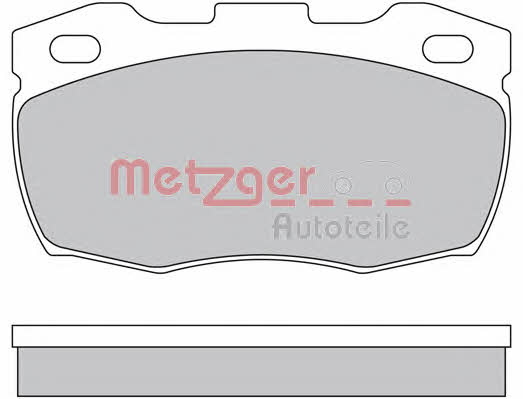 Metzger 1170573 Brake Pad Set, disc brake 1170573