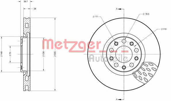 Buy Metzger 6110558 at a low price in United Arab Emirates!