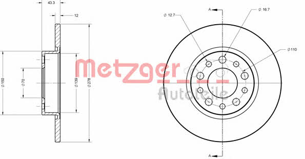Buy Metzger 6110413 at a low price in United Arab Emirates!