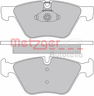 Metzger 1170203 Brake Pad Set, disc brake 1170203