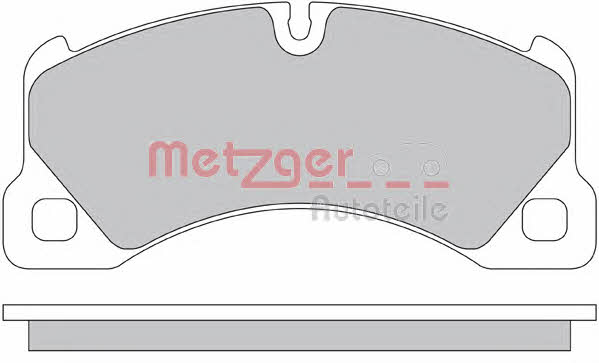 Metzger 1170445 Brake Pad Set, disc brake 1170445