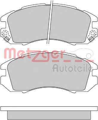 Metzger 1170474 Brake Pad Set, disc brake 1170474