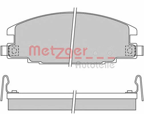 Metzger 1170571 Brake Pad Set, disc brake 1170571