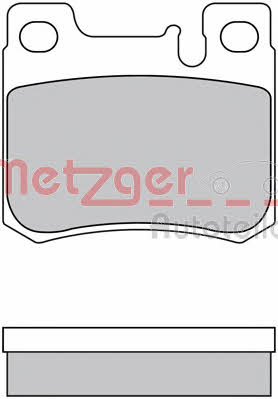 Metzger 1170526 Brake Pad Set, disc brake 1170526