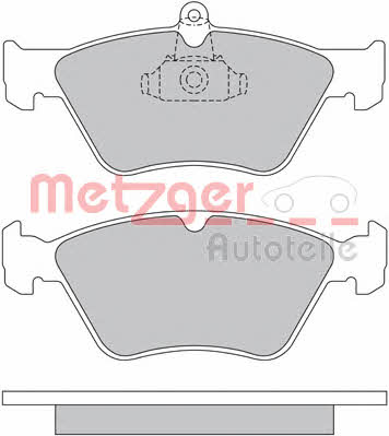 Metzger 1170279 Brake Pad Set, disc brake 1170279