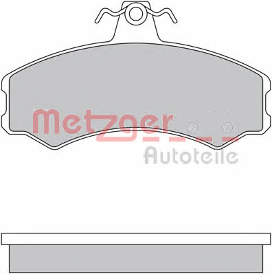 Metzger 1170512 Brake Pad Set, disc brake 1170512