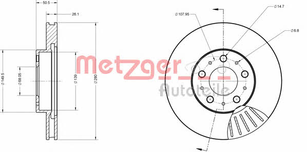 Buy Metzger 6110253 at a low price in United Arab Emirates!