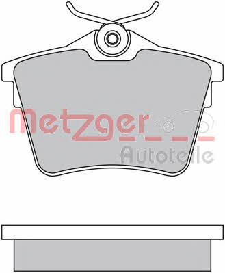 Metzger 1170269 Brake Pad Set, disc brake 1170269